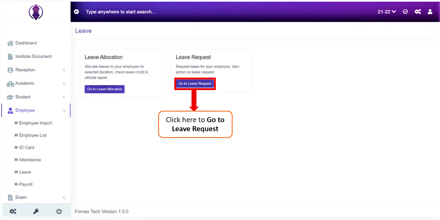 Leave Request