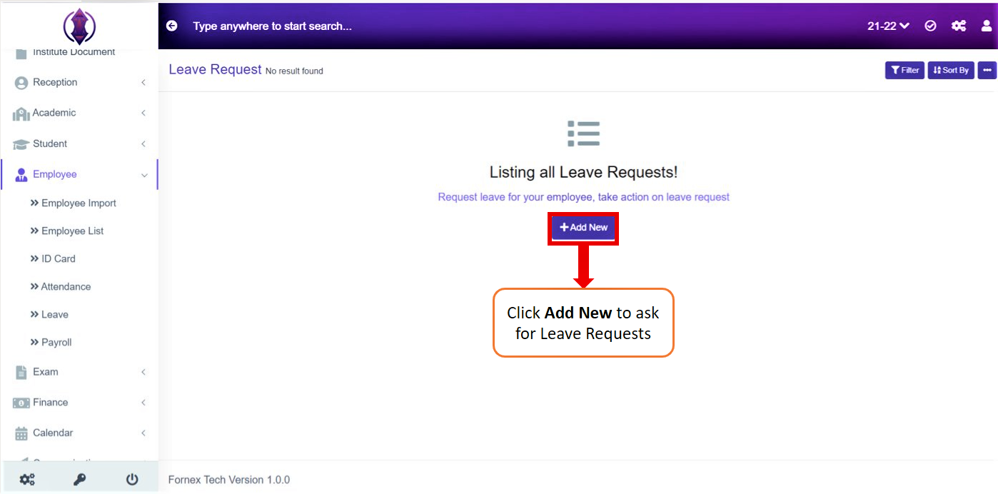Leave Request