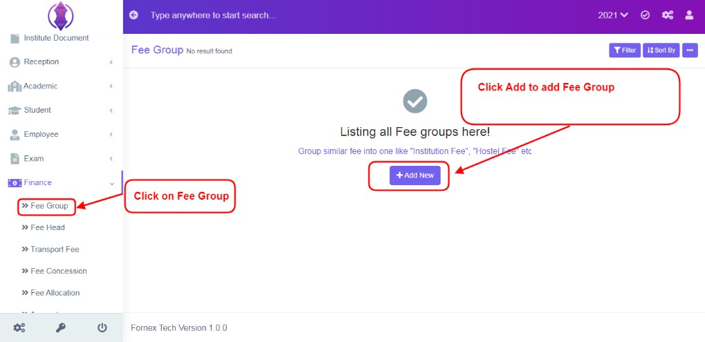 fee group