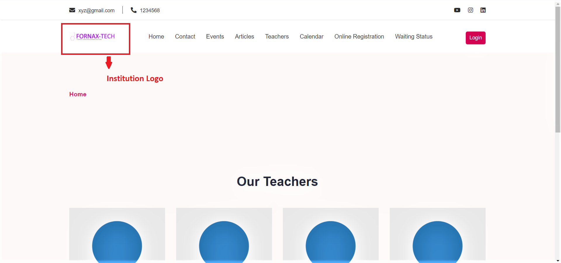 Front-End Website