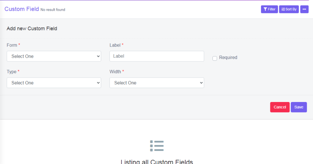 Custom Field