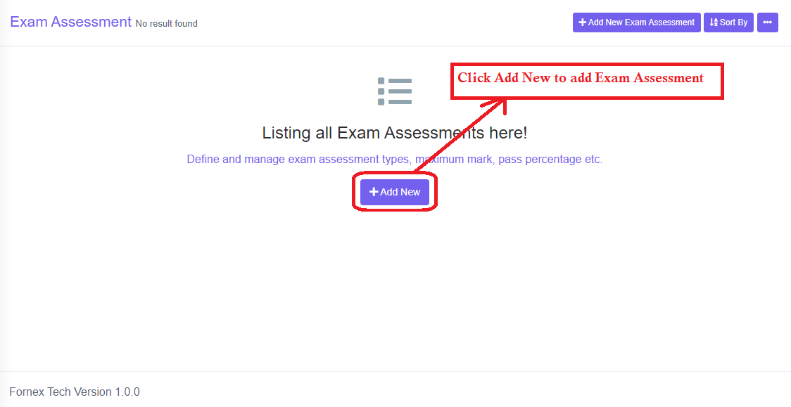 Exam Assessment
