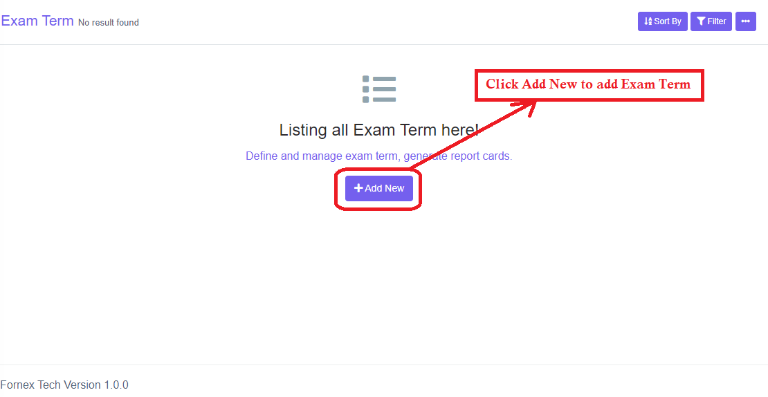 Exam Term