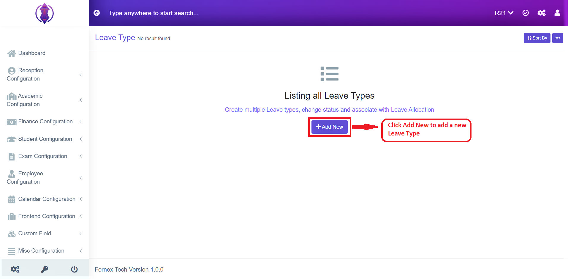 Leave Type