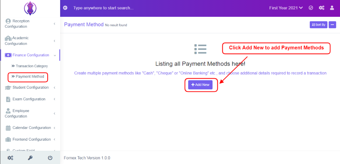 Payment Method