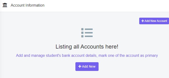 Student list