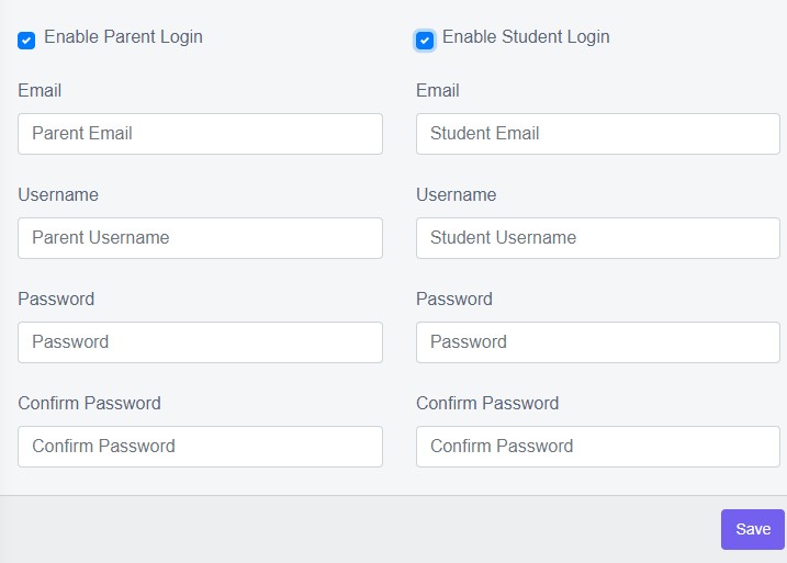 Student list