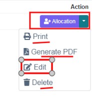 datatable view