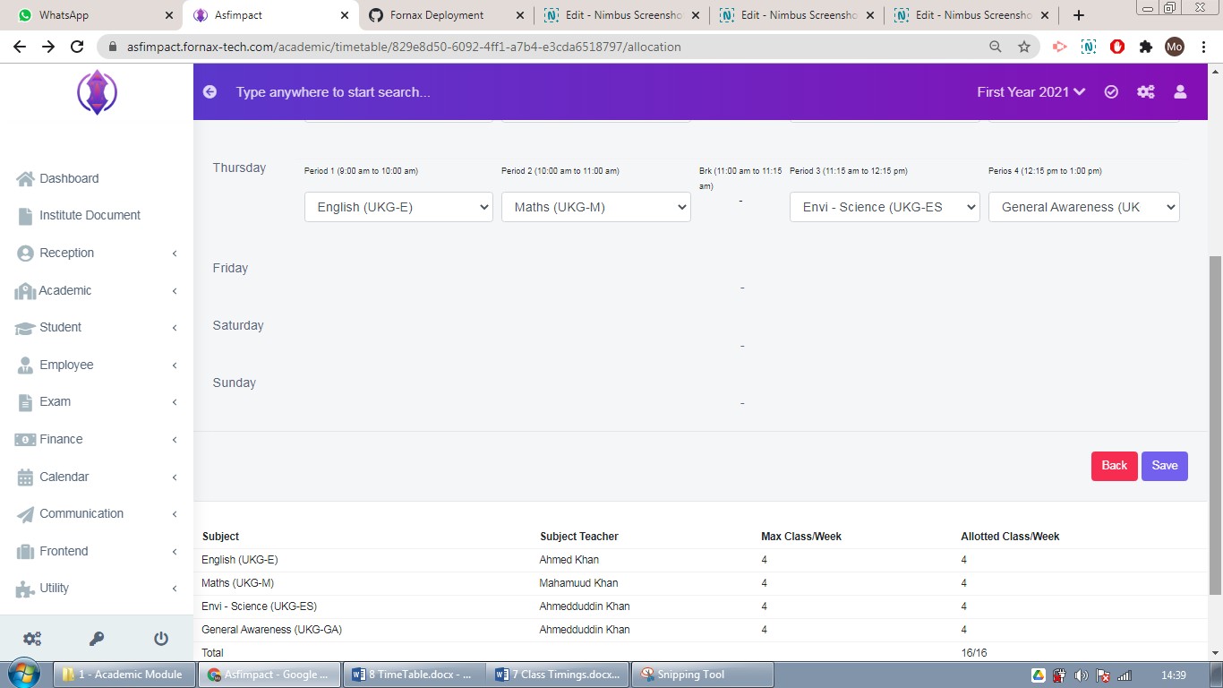 datatable view