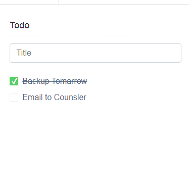 TODO