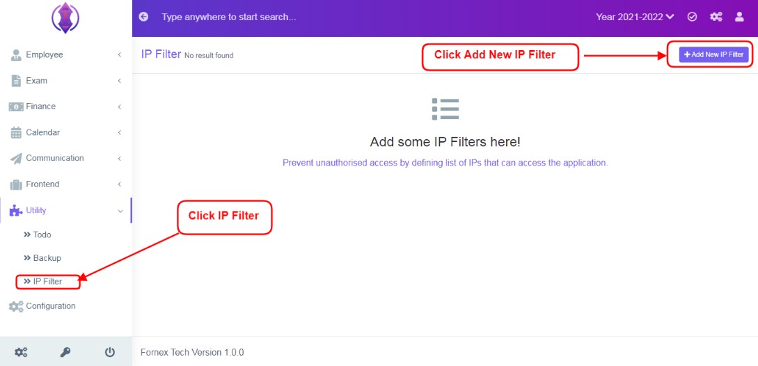 Ip filter
